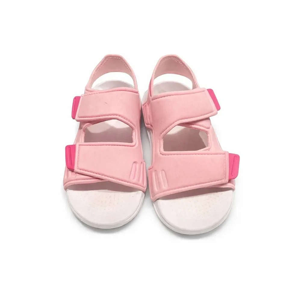 Adidas AltaSwim Kids Sandals Pink White Adjustable Straps GV7001 Size 13K‎